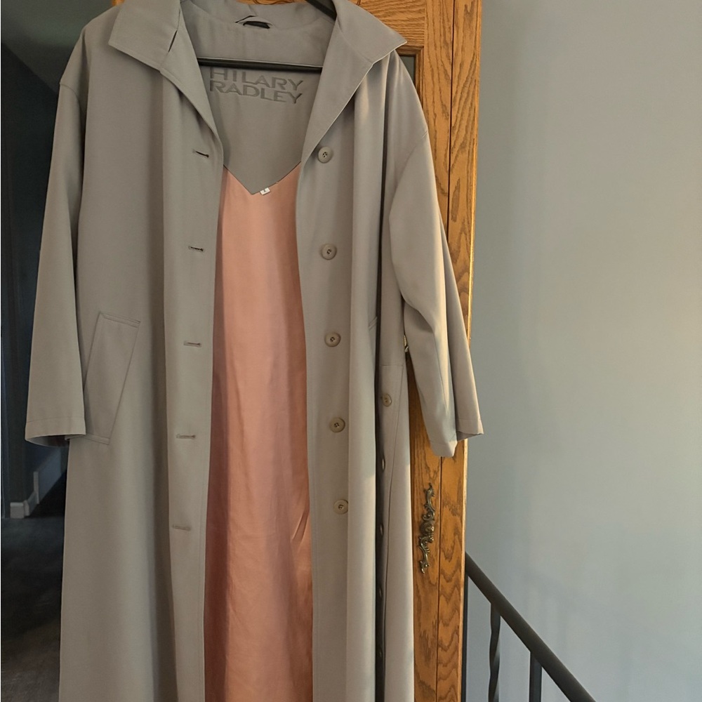Vintage Hilary Radley Stylish Trench Coat